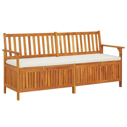 Solid Wood Acacia storage bench