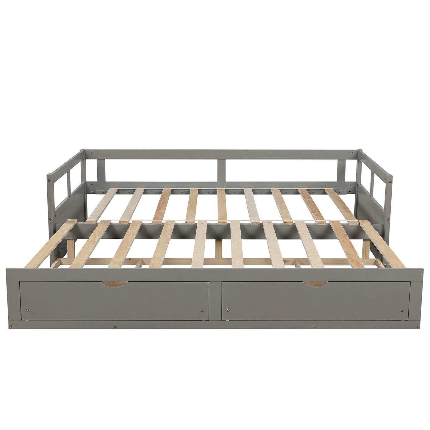 Wooden Kingsize Daybed with Trundle