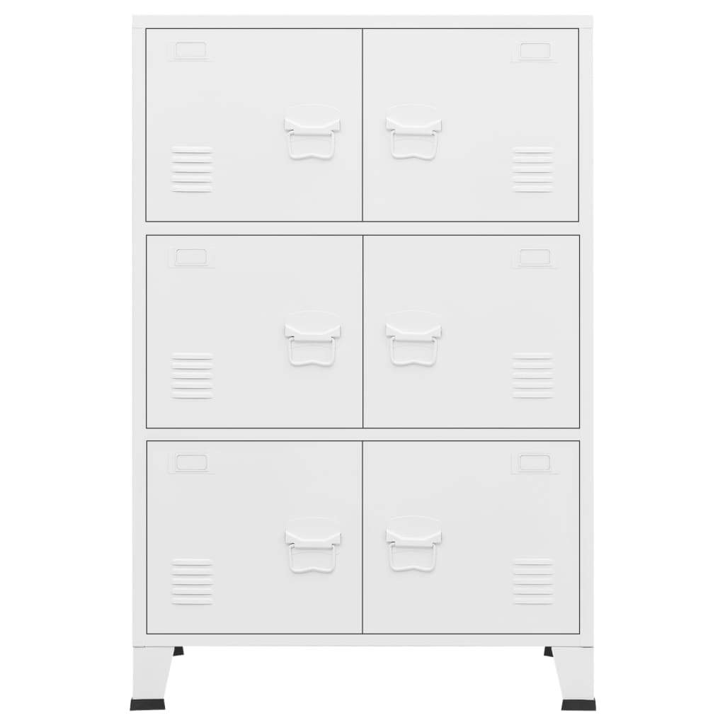 Industrial Filing Cabinet White