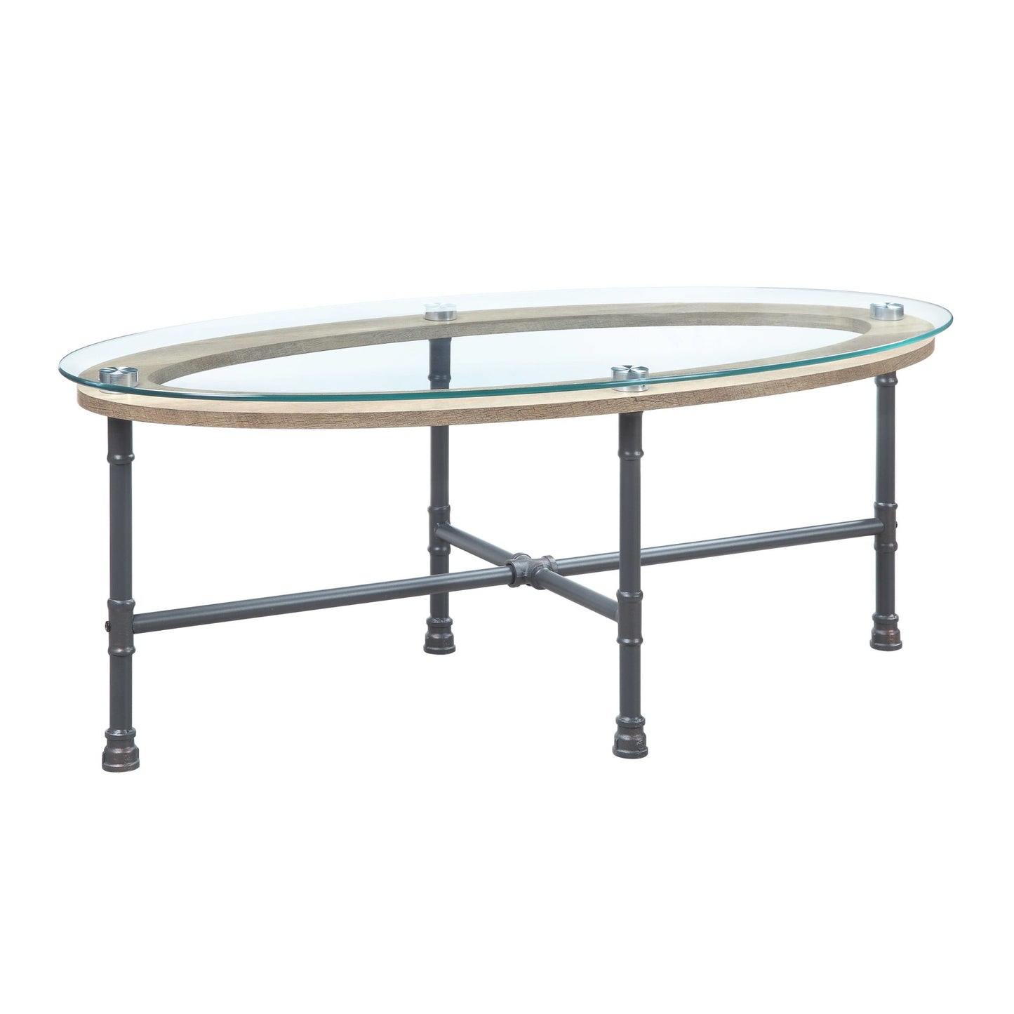 Brantley Coffee Table in Clear Glass