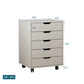 movable file cabinet Wooden drawer