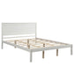 Platform Bed Frame Queen; Espresso