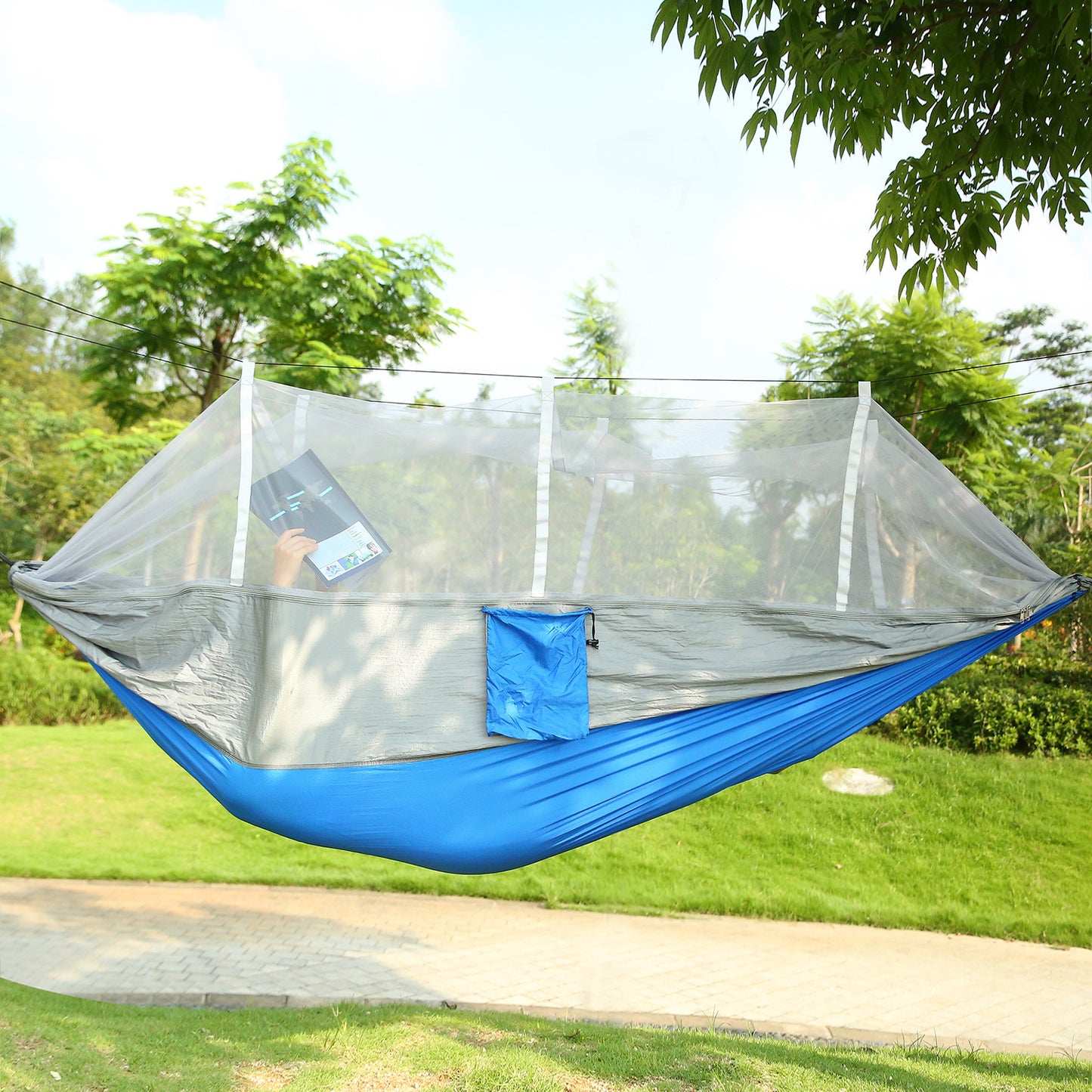 600lbs Load 2 Persons Hammock with Mosquito Net