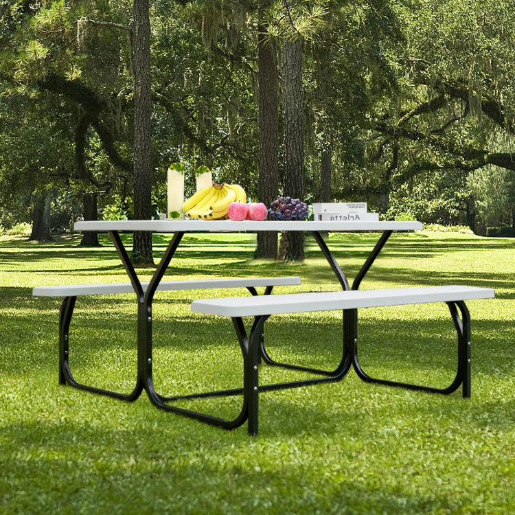 All Weather Outdoor Picnic Table