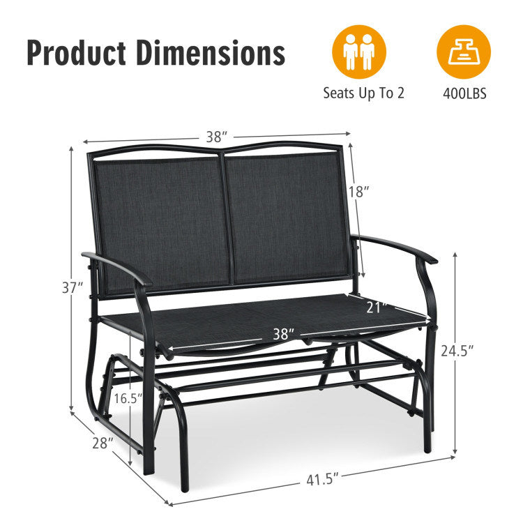 Iron Rocking Chair