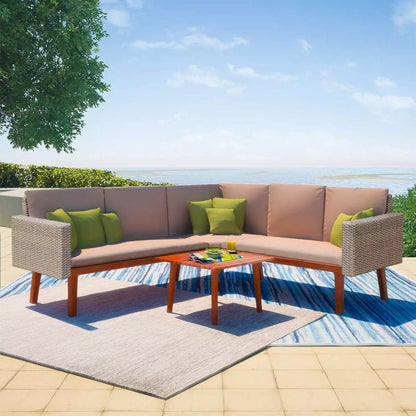 4 Piece Garden Lounge Set