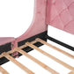 Queen Velvet Bed 1 Big Drawer; 2 Side Storage Stool