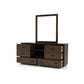 Nova Domus Fantasia Contemporary Walnut Dresser