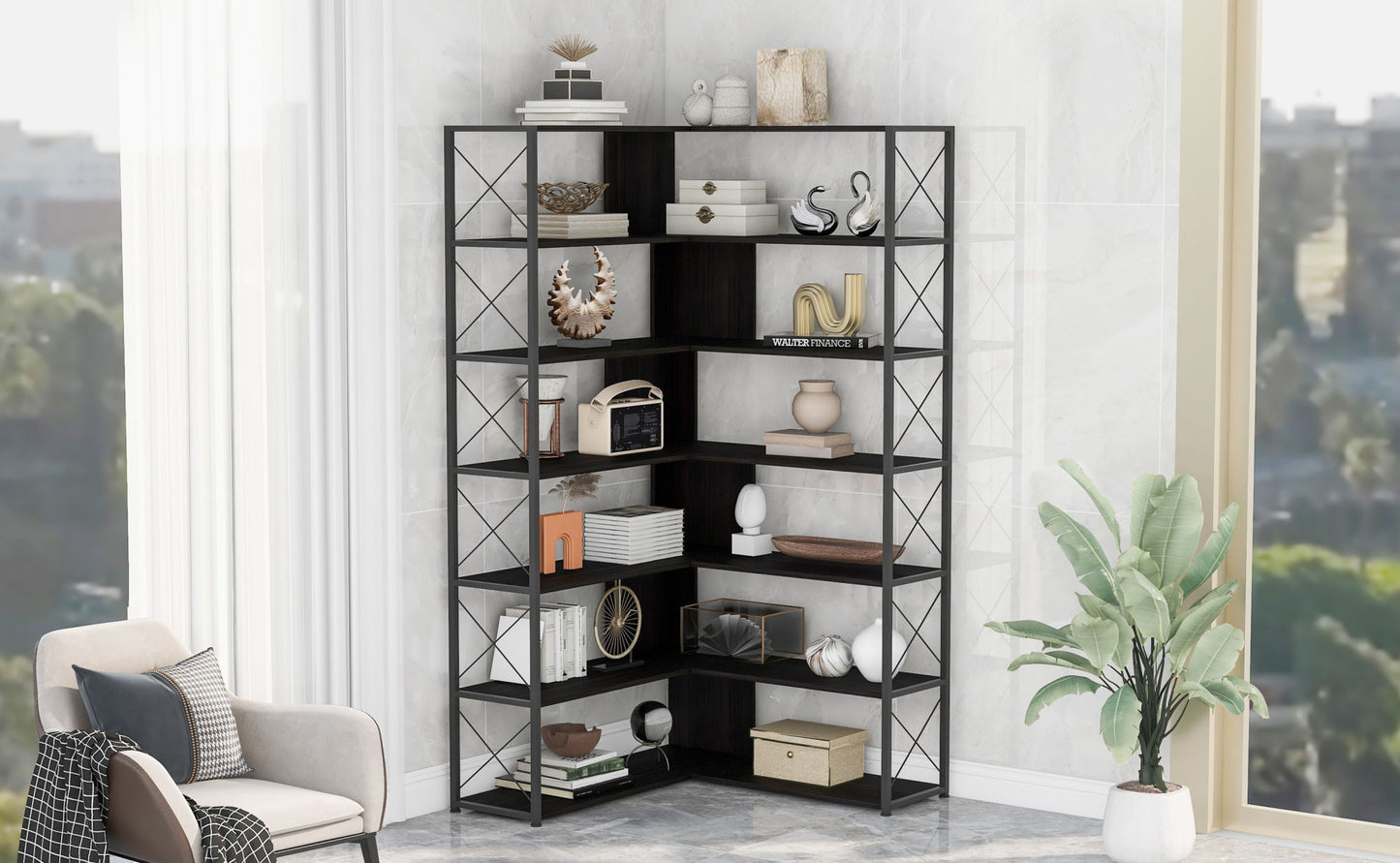 7-Tier Bookcase