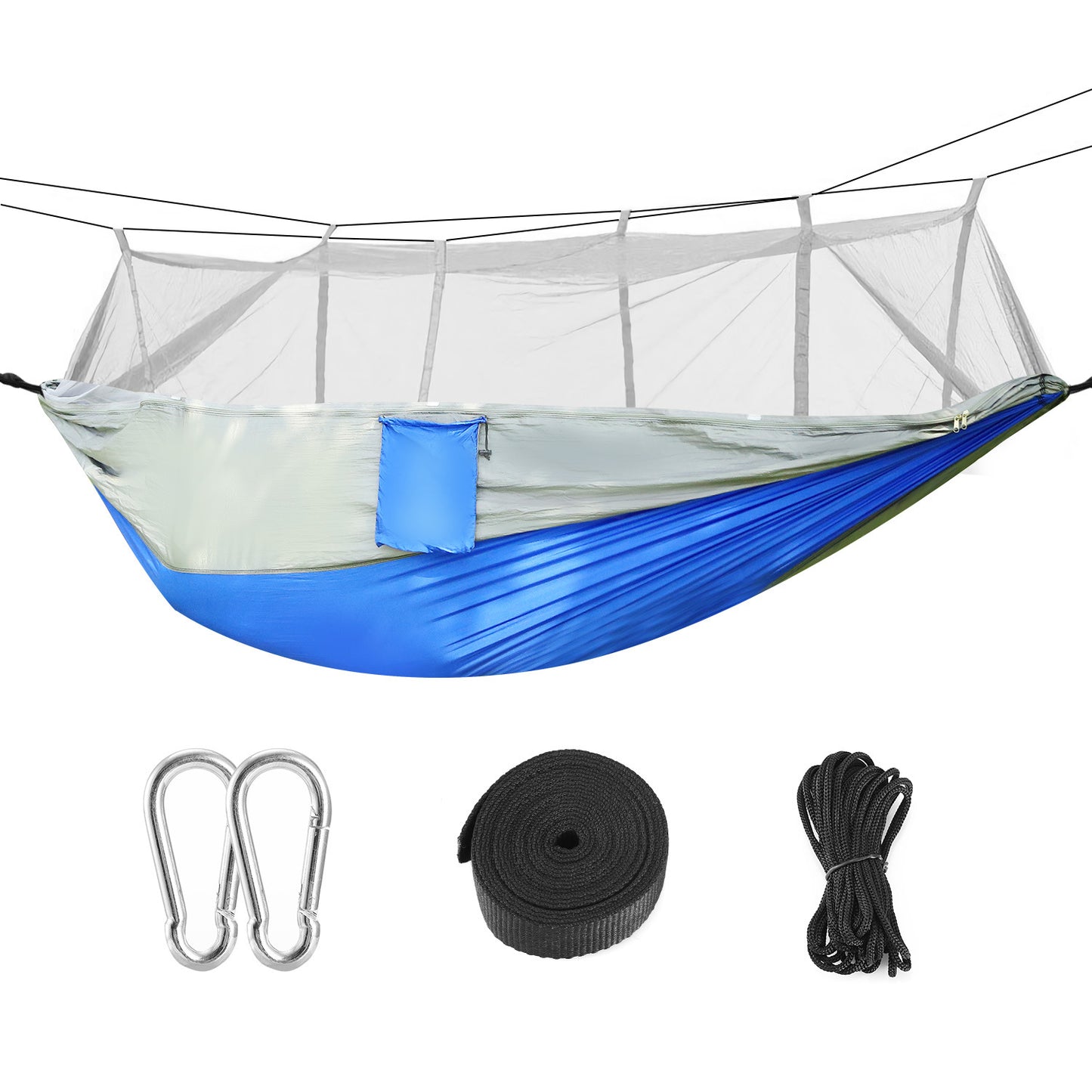 600lbs Load 2 Persons Hammock with Mosquito Net