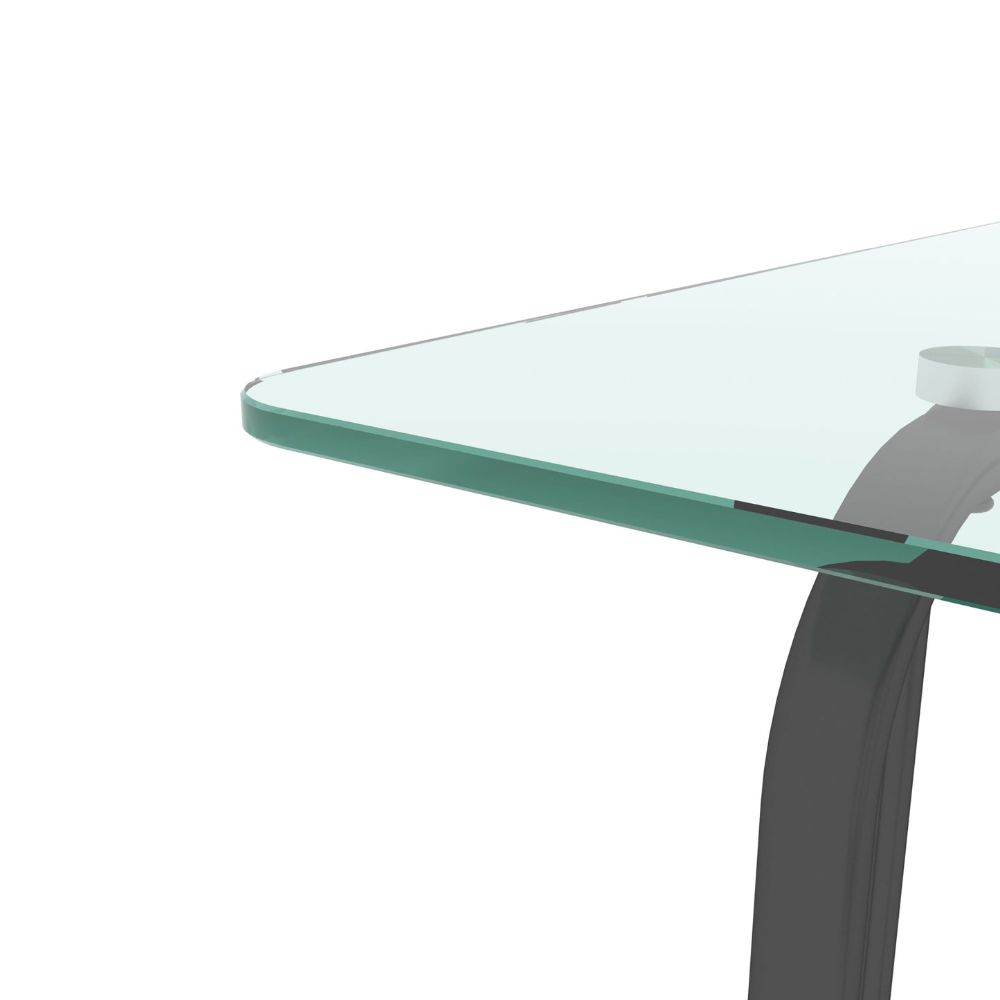 5-piece Rectangle Dining Table w/ Tempered Glass