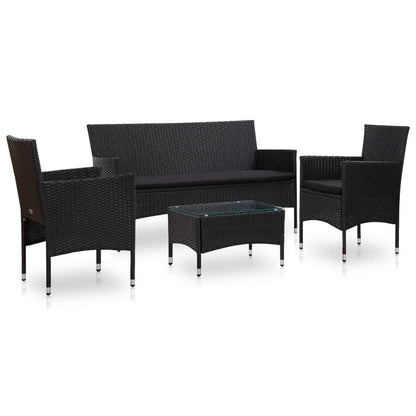 4 Piece Garden Lounge Set