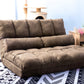 Double Chaise Lounge Floor Couch and Sofa