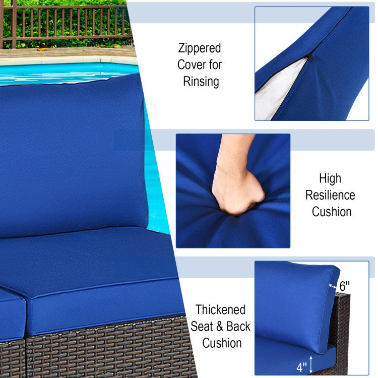 2 Pieces Armless Sofa (multiple color available)