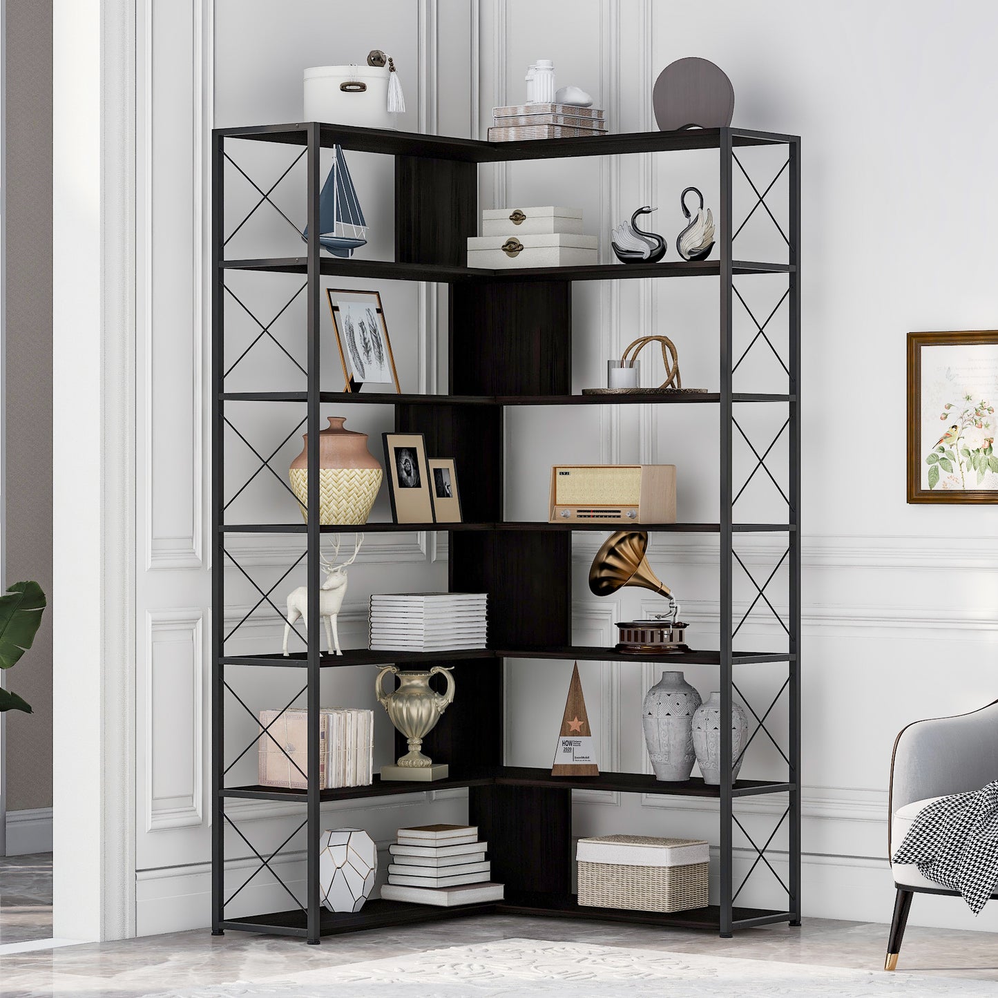 7-Tier Bookcase