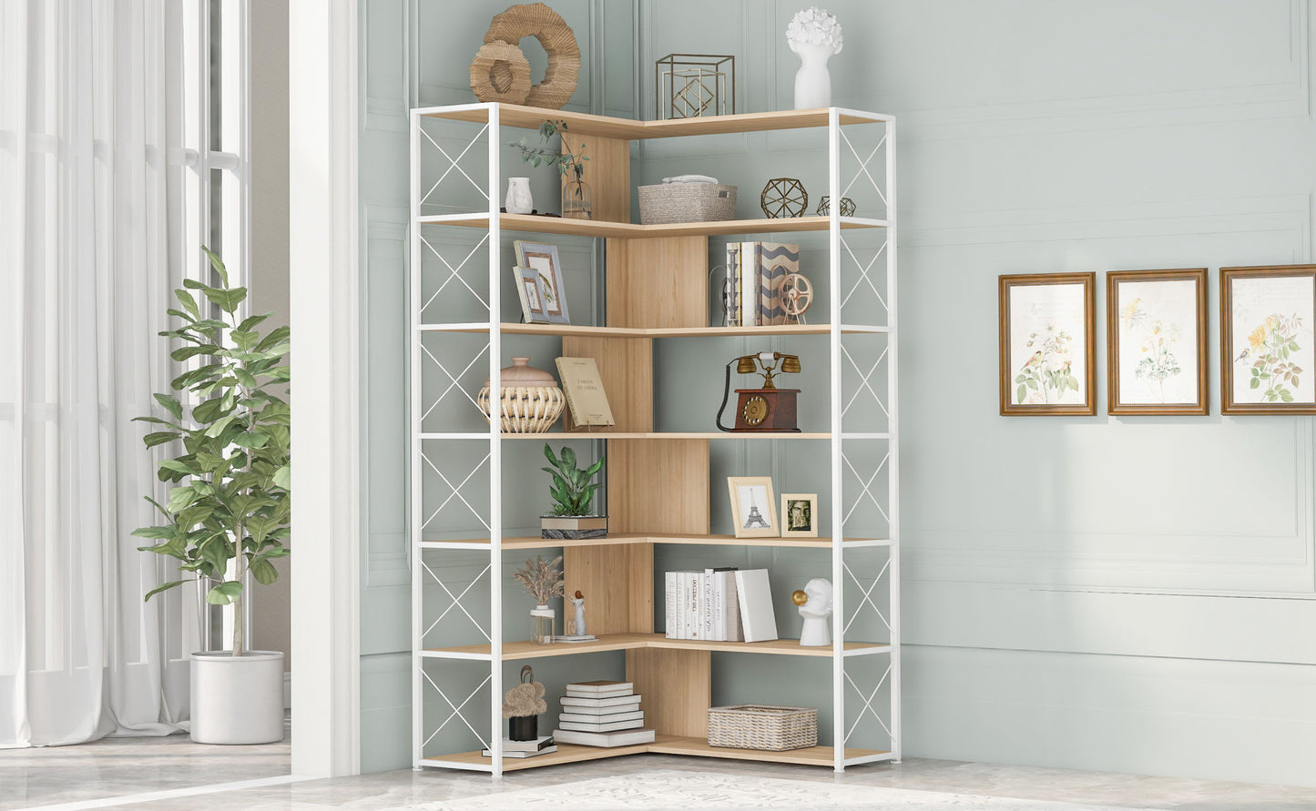 7-Tier Bookcase