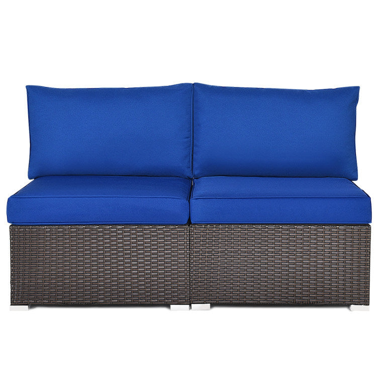 2 Pieces Armless Sofa (multiple color available)