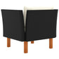 Garden Sofa Solid Eucalyptus Wood