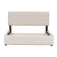 Classic Headboard and 4 Drawers;  Queen Size