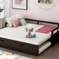 White King Size Daybed with Trundle