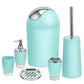 6 Pcs Bathroom Set