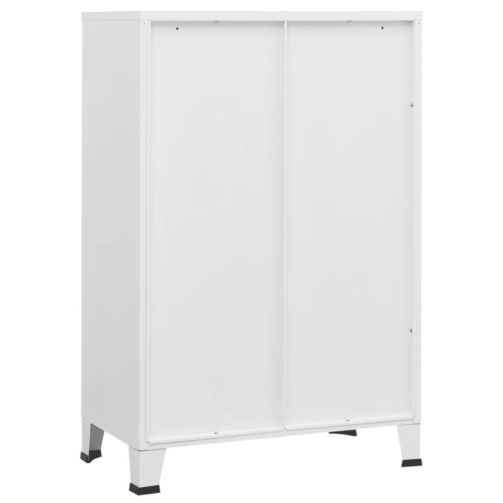 Industrial Filing Cabinet White