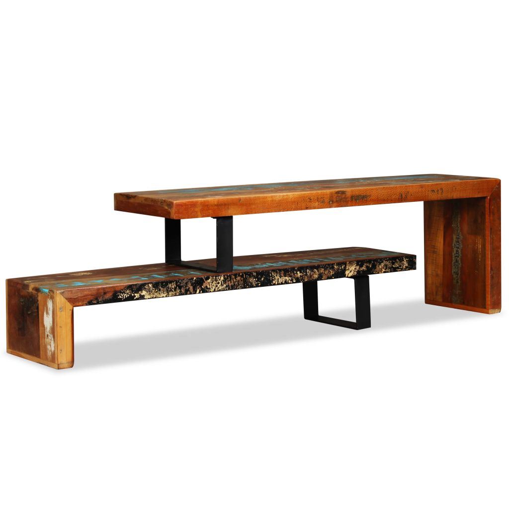 TV Stand Solid Reclaimed Wood