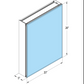 20*26 Medicine cabinet