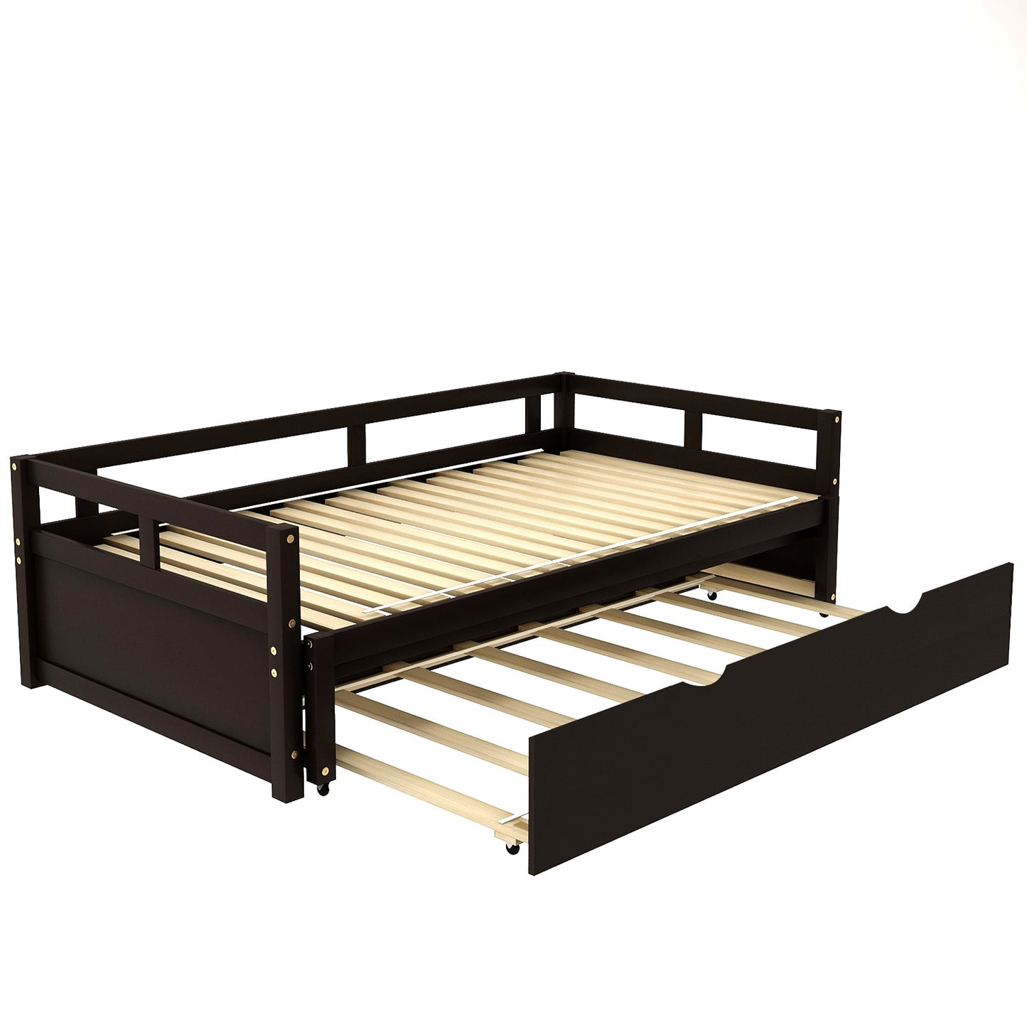 White King Size Daybed with Trundle