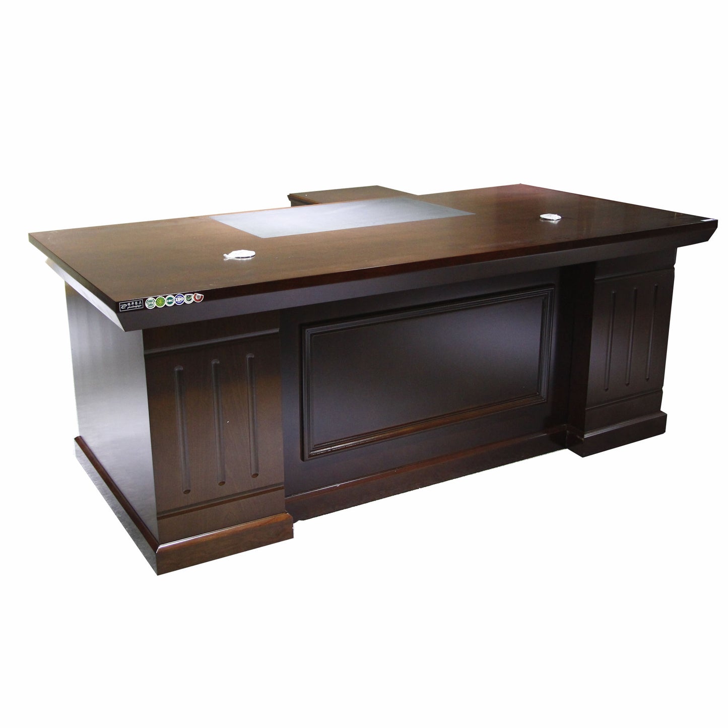 Classic luxury wooden office desk