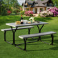 All Weather Outdoor Picnic Table