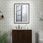 4 Size LED Bathroom Mirror;  Backlit and Frontlit