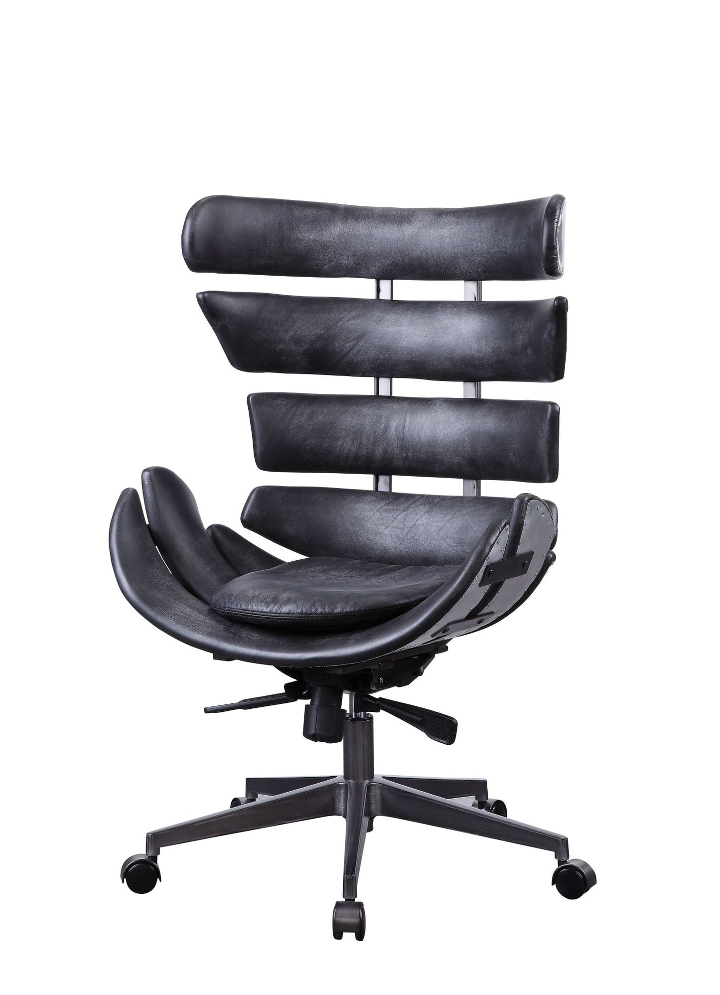 Megan Office Chair in Vintage Black