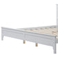 Modern  Solid Wood King Platform Bed