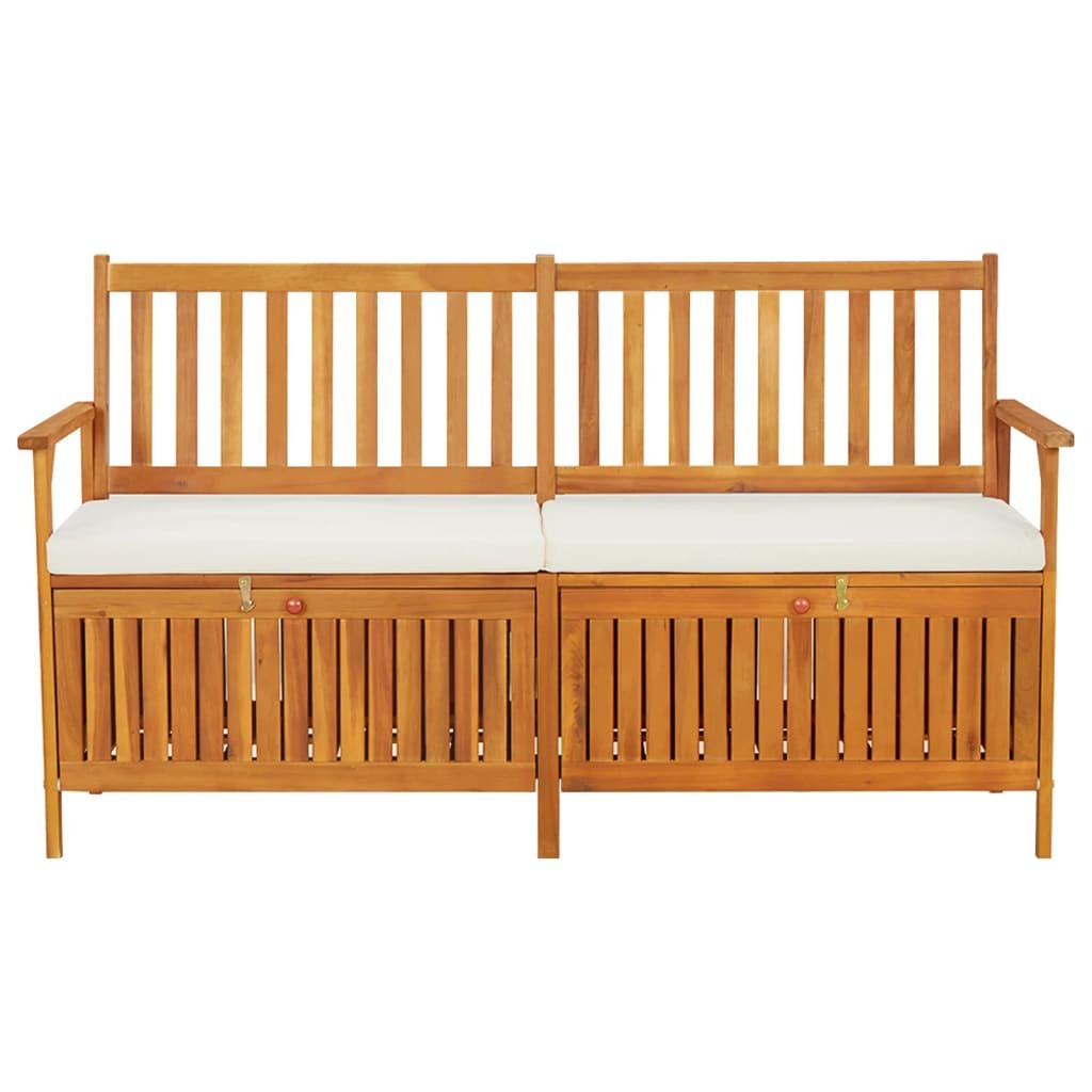 Solid Wood Acacia storage bench