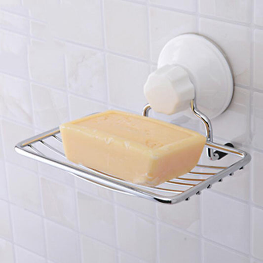 Wall Mount Suction Soap Tray