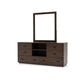 Nova Domus Fantasia Contemporary Walnut Dresser