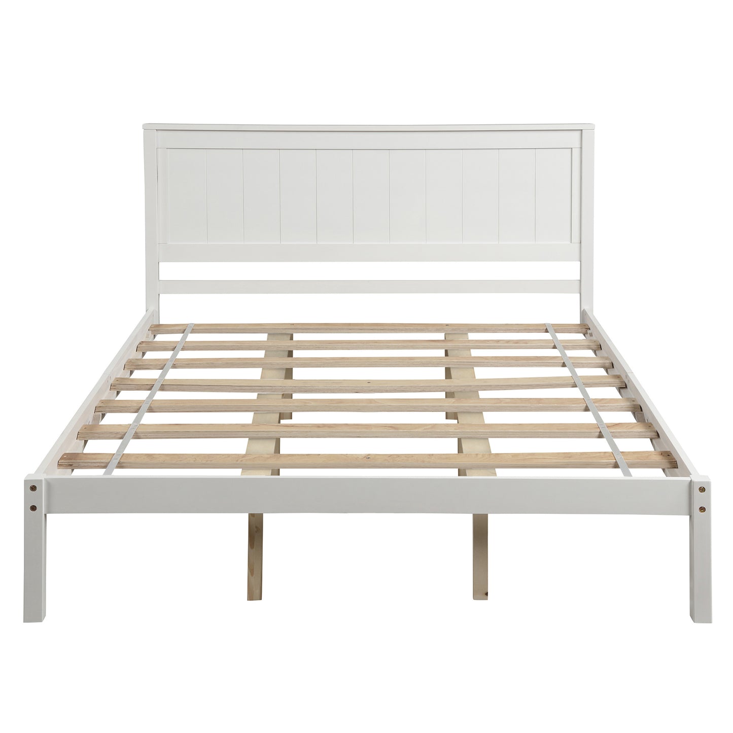 Platform Bed Frame Queen; Espresso