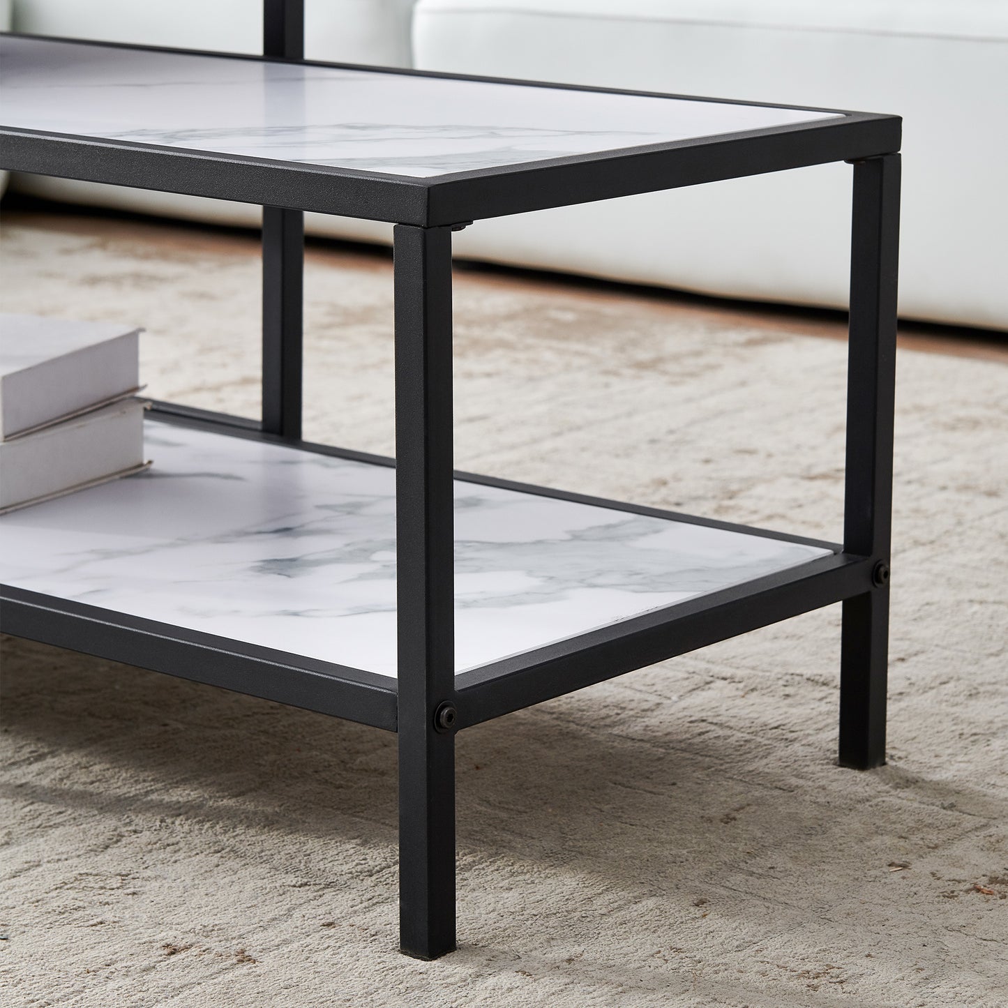 Modern Nesting coffee table Square and rectangle