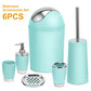 6 Pcs Bathroom Set