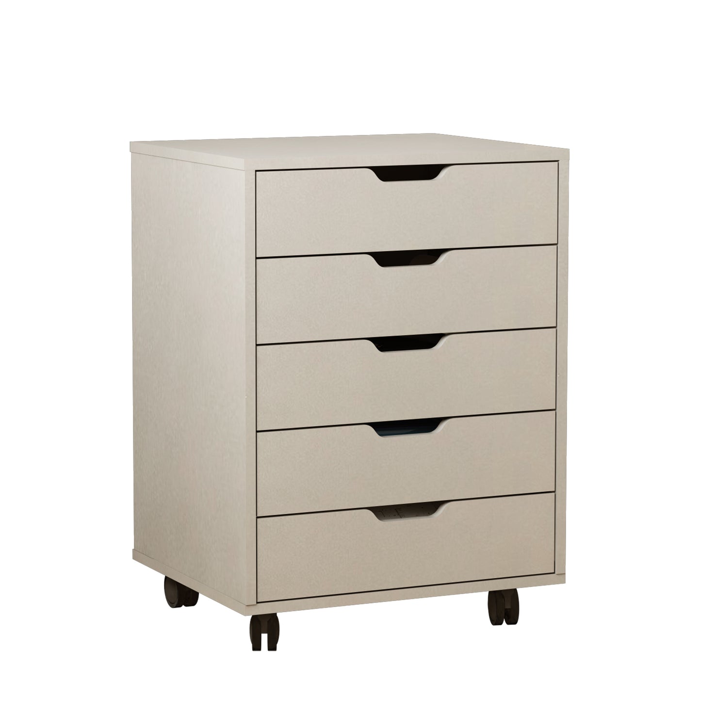 movable file cabinet Wooden drawer