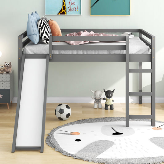 Loft Bed with Slide(full size)