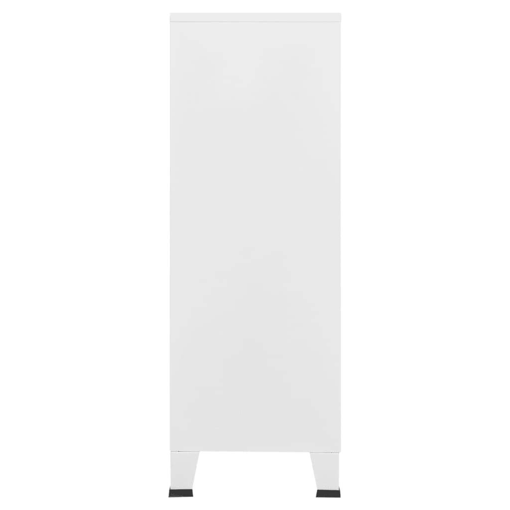 Industrial Filing Cabinet White