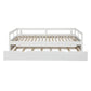 White King Size Daybed with Trundle