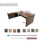 Executive Office Desk with Side Cabinet  (commercial)