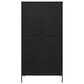 black Steel Wardrobe