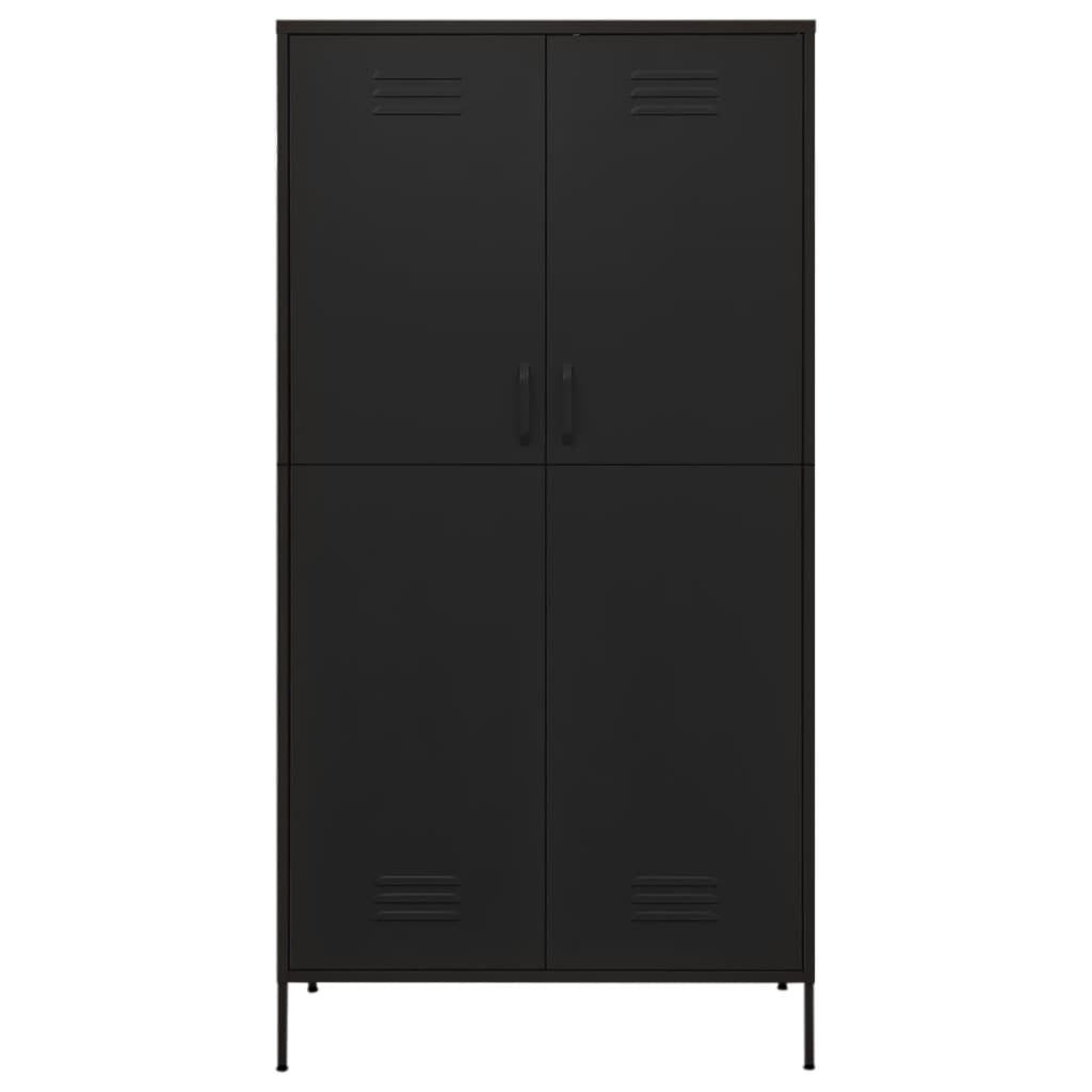 black Steel Wardrobe
