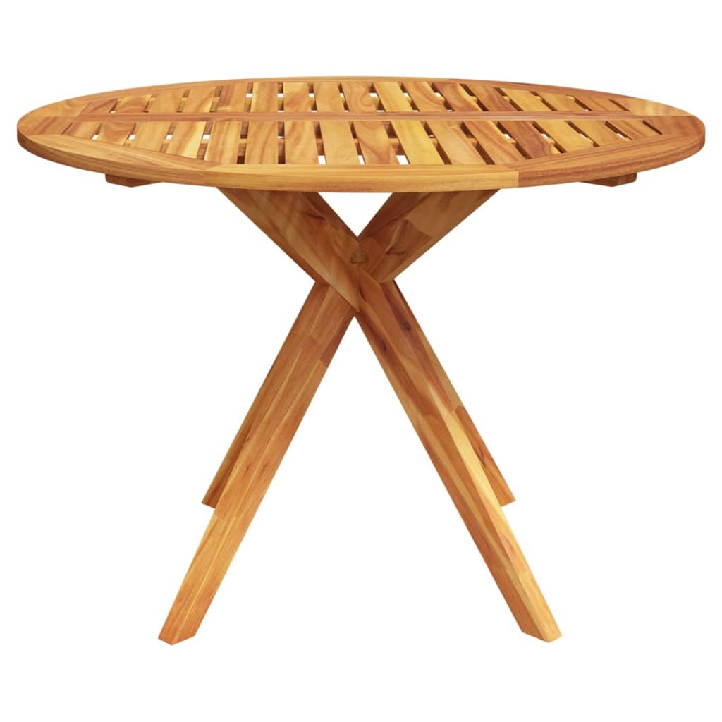 Patio Table Solid Wood Acacia