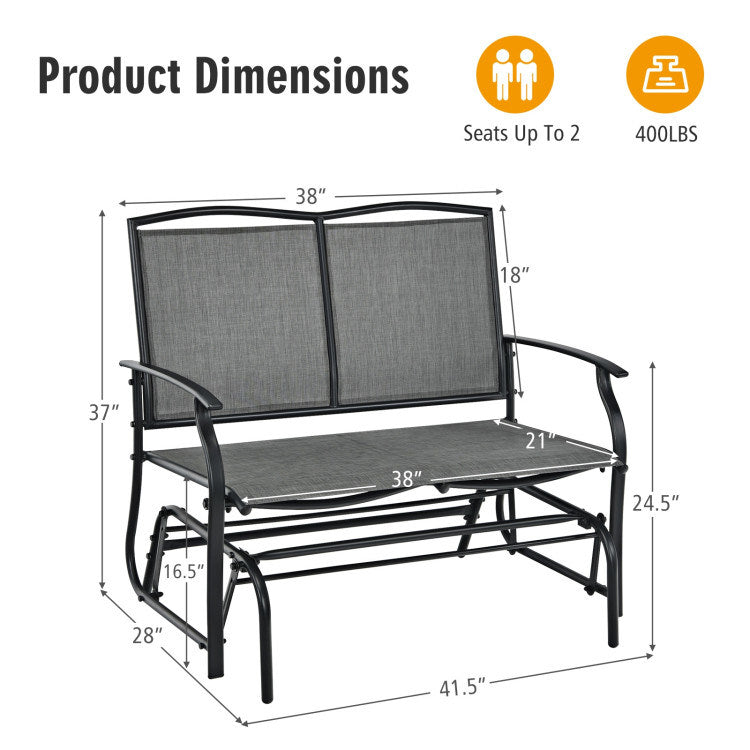 Iron Rocking Chair