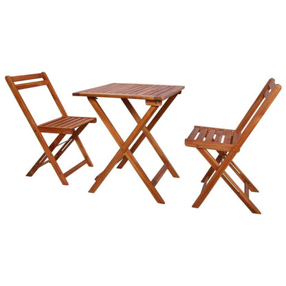 3 Piece Folding Bistro Set